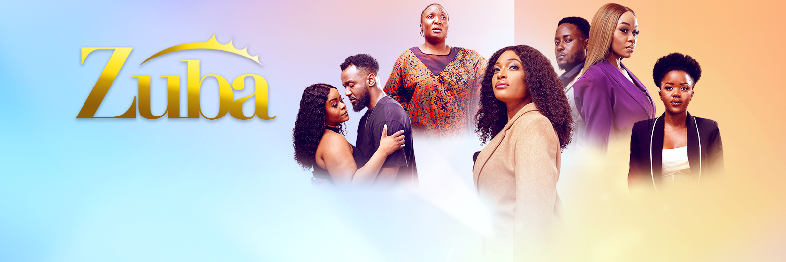 Zuba cast key art for Zambezi Magic